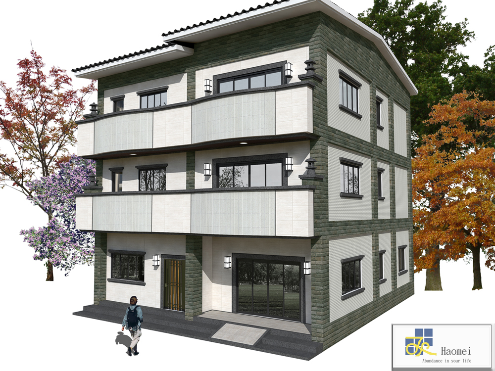 關廟張公館外觀規劃預覽圖