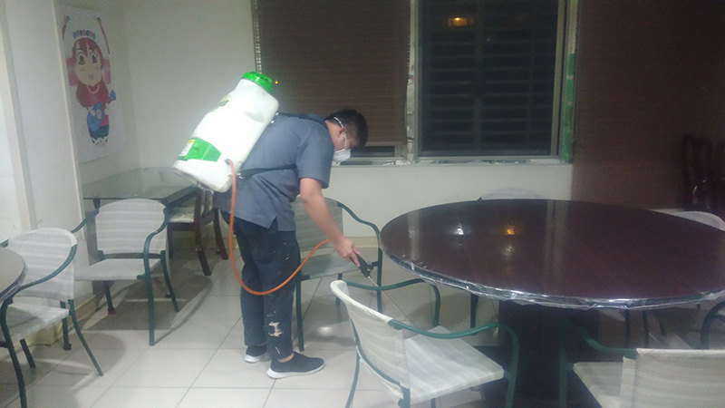 餐廳廚房消毒