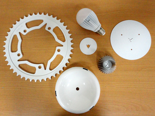 燈具零件電白色