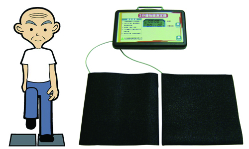 2分鐘抬腿測定器