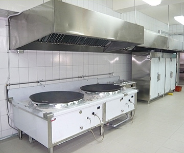 餐廳排油煙罩爐台