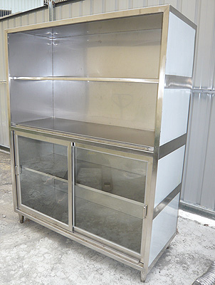 實驗室用玻璃門存放架