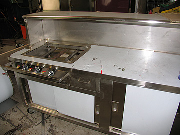 櫥櫃型吧檯含煎板