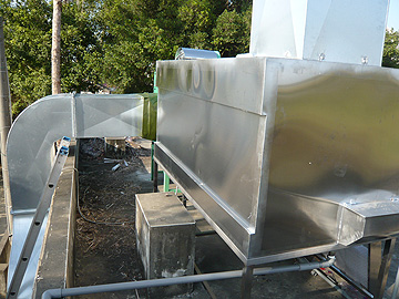 屋頂型油煙過濾槽
