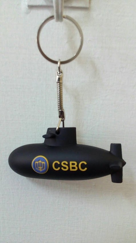 3D客製化鑰匙圈-台灣國際造船