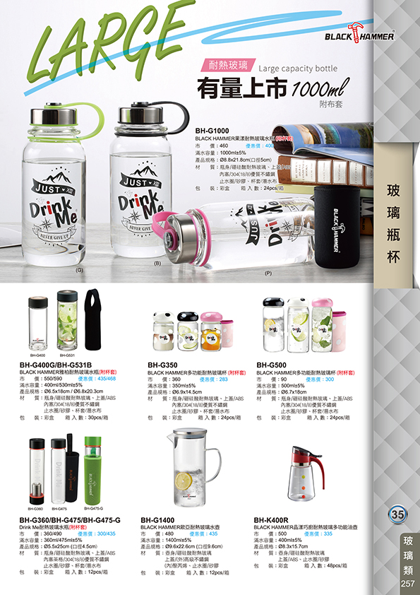 玻璃類35-257(BLACK