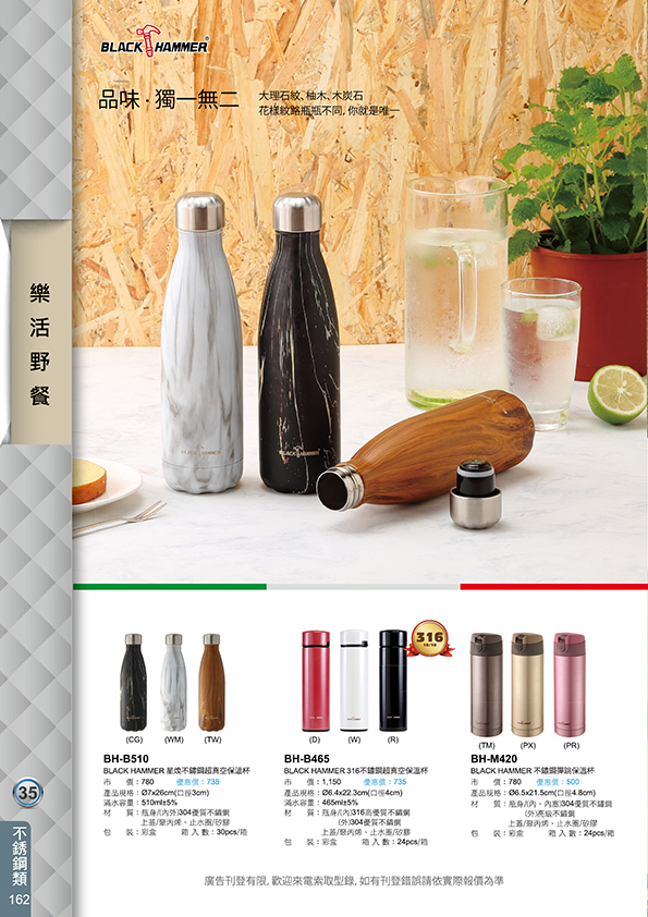 不鏽鋼類34-162(BLACK