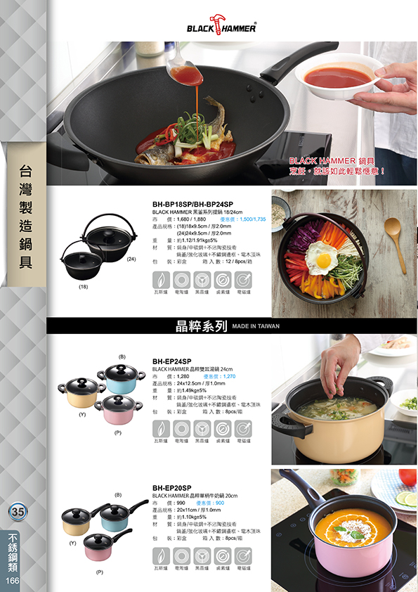 不鏽鋼類34-166(BLACK