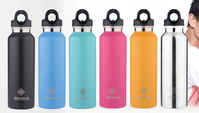 不鏽鋼類39-212-1(美國銳弗REVOMAX-316不鏽鋼保温保冰秒開瓶592ML)