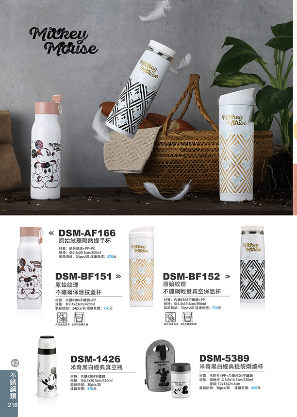 不鏽鋼類42-216(米奇系列)