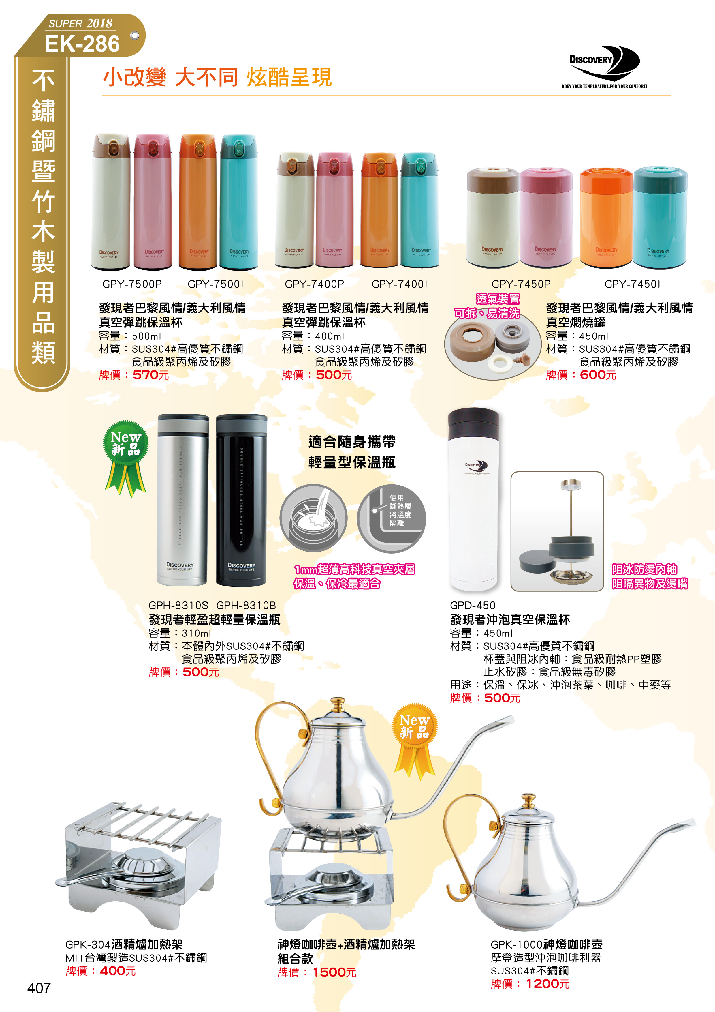 不锈鋼製用品類28-407