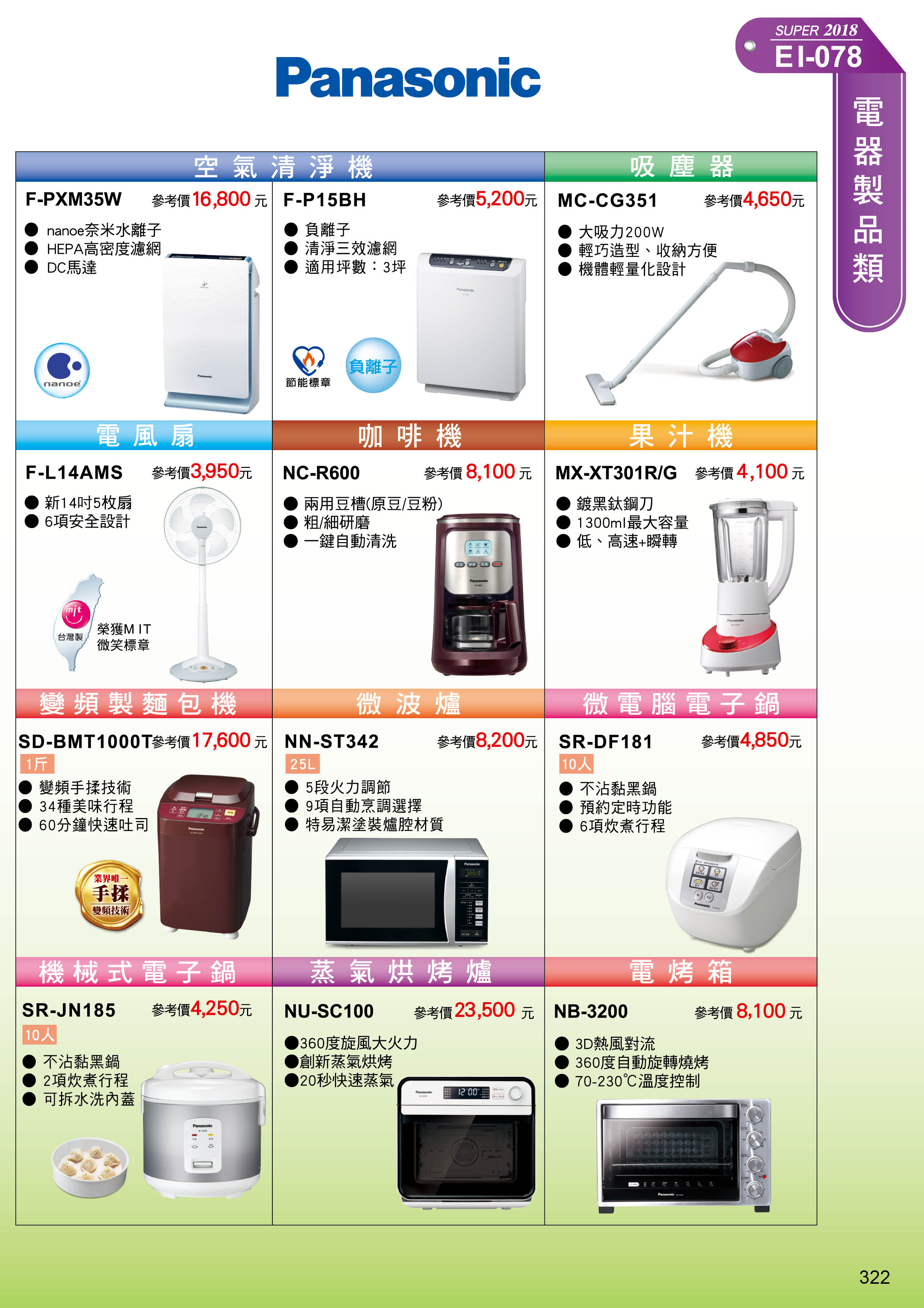 Panasonic家電系列-2