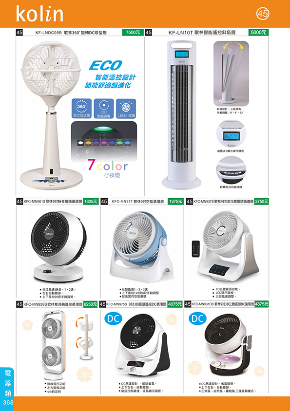 電器類45-368(歌林