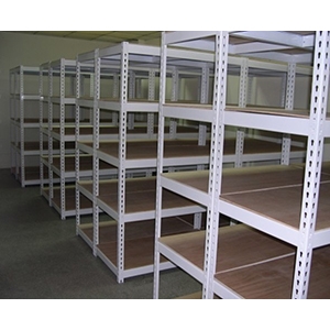 白色免螺絲角鋼