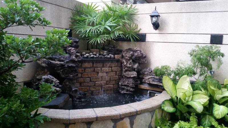 水池造景園藝