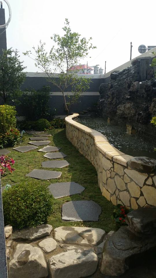 園藝水池造景
