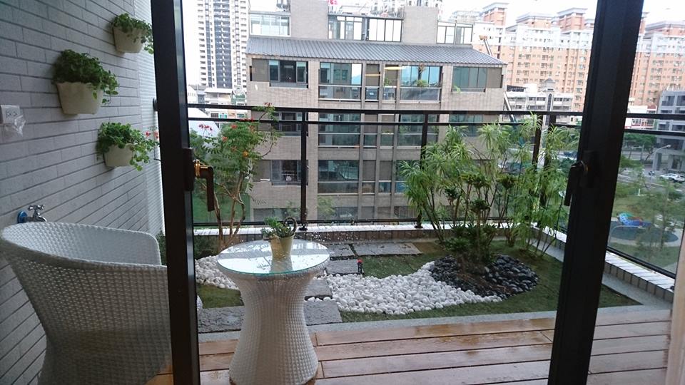 大樓陽台園藝造景
