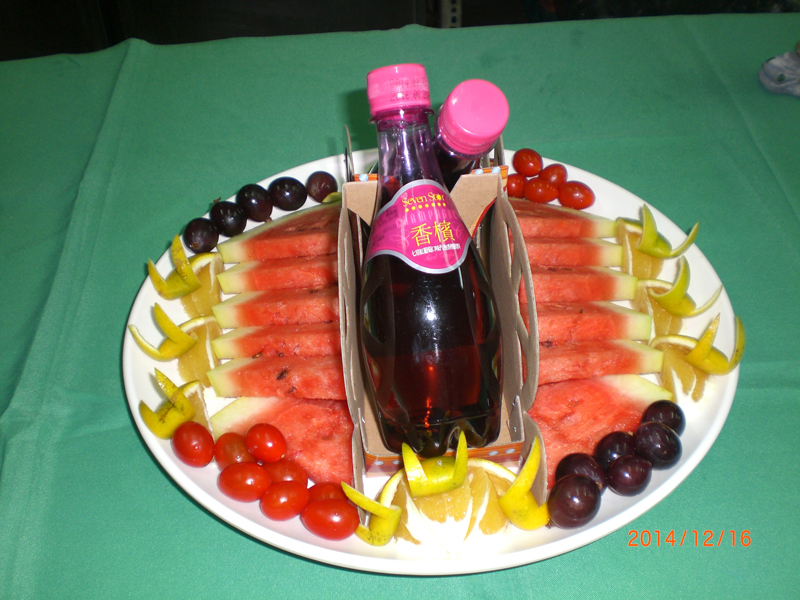 菜單-香檳水果