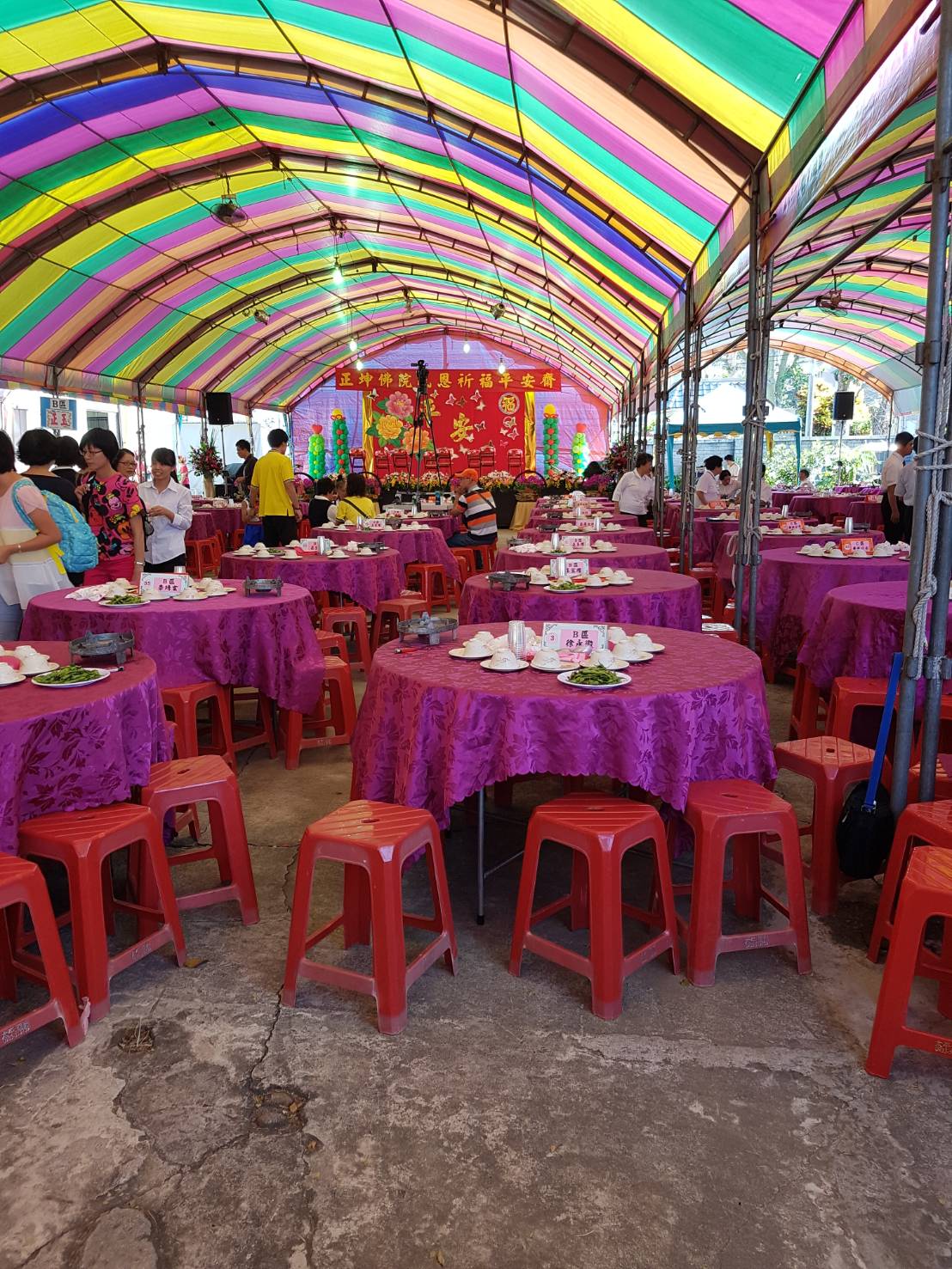 宏恩素食中心-祝賀壽宴