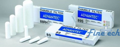 Advantec-石英/玻璃/纖維濾筒