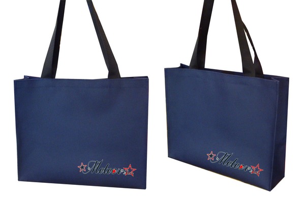 環保袋橫式-深藍