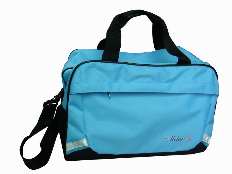 流星雨-旅行袋(粉藍)