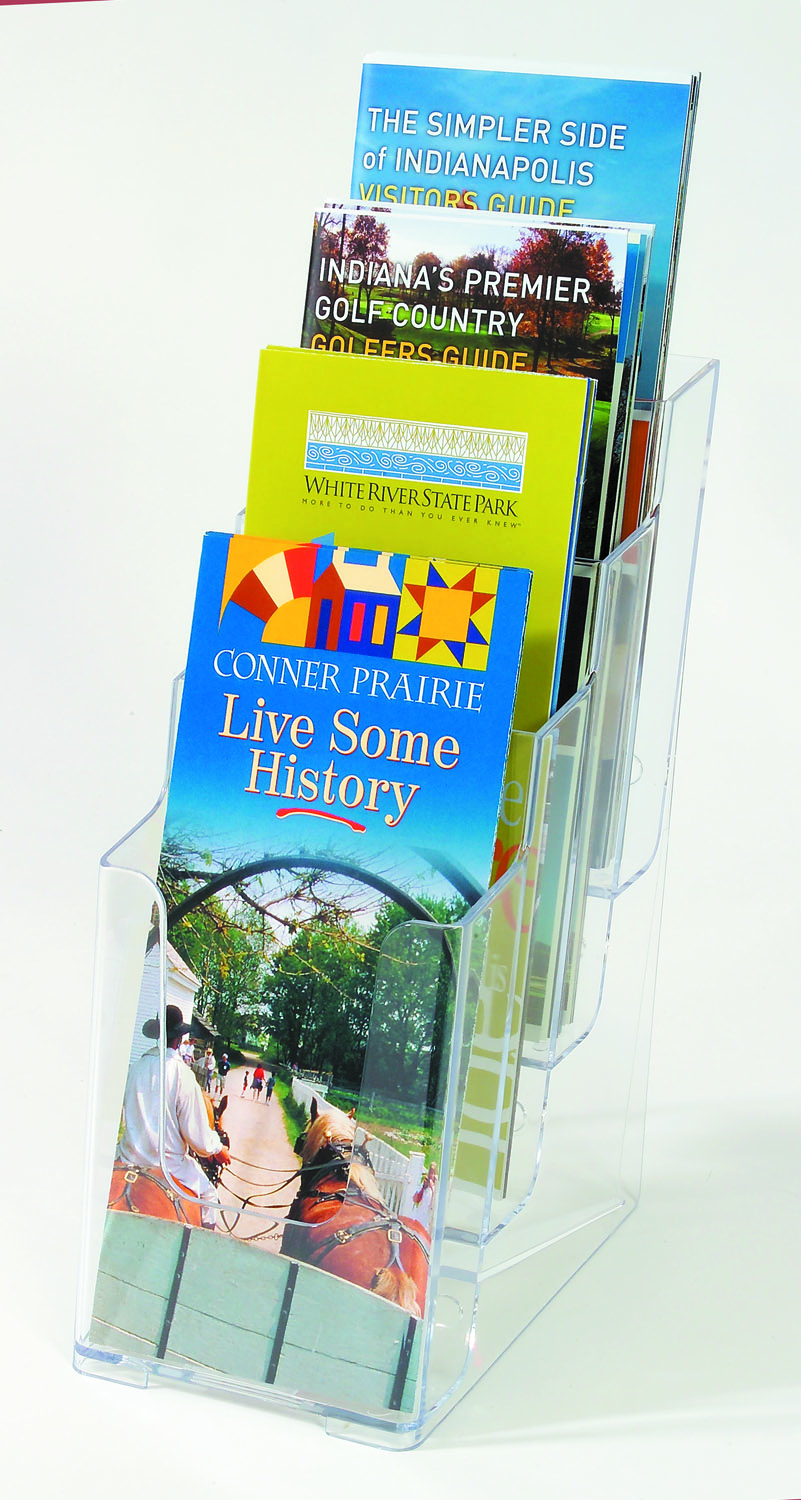 77701四層高背目錄架