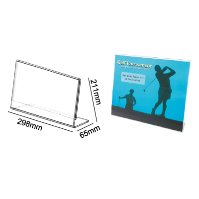 47301L型標示架A4(橫式)