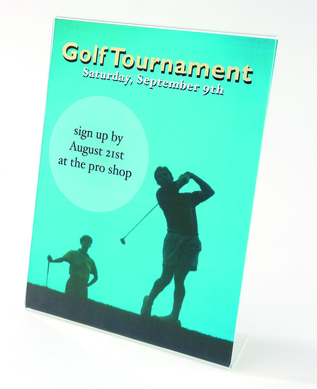 47501L型標示架A5(直式)