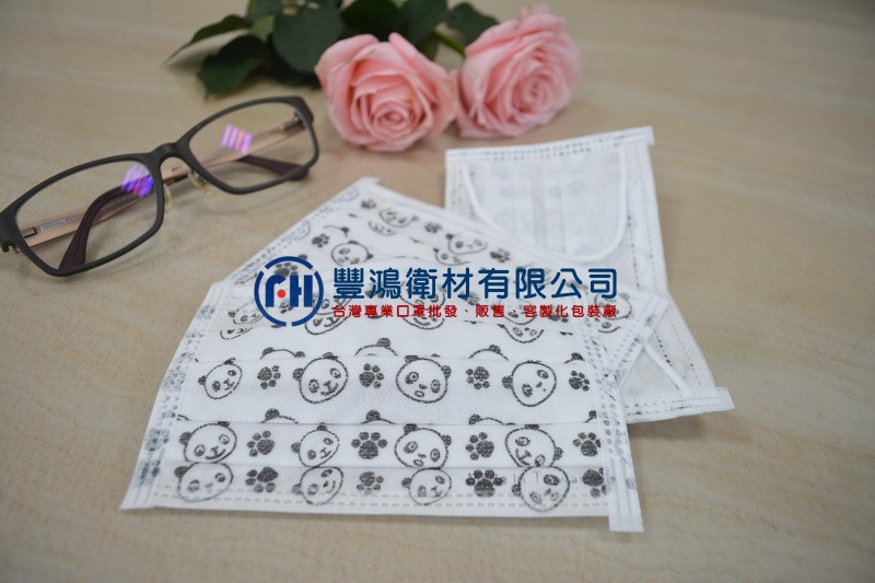 三層平面口罩-圓仔