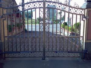 宜蘭庭院扇形門(1)