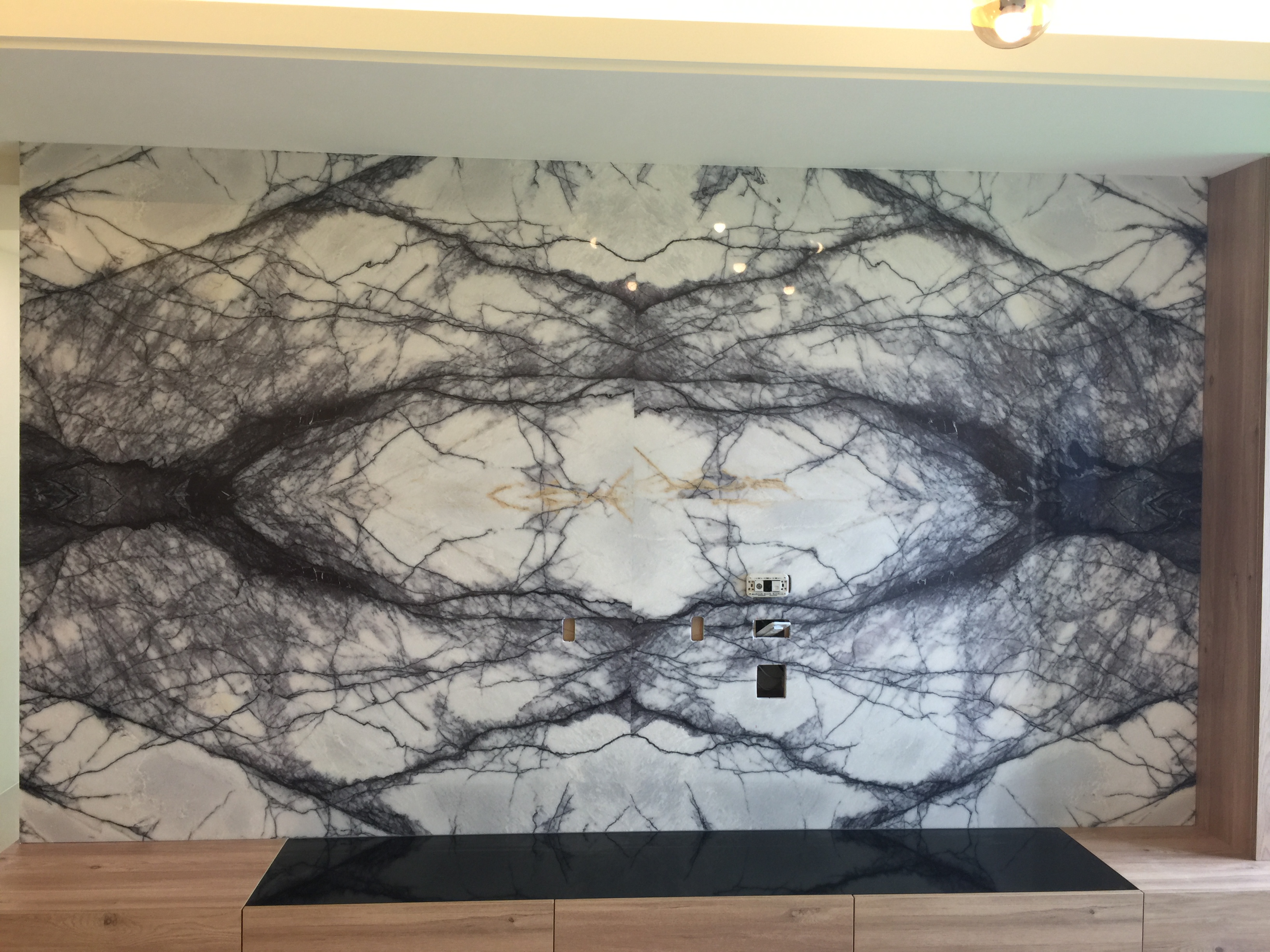 大理石電視牆面
