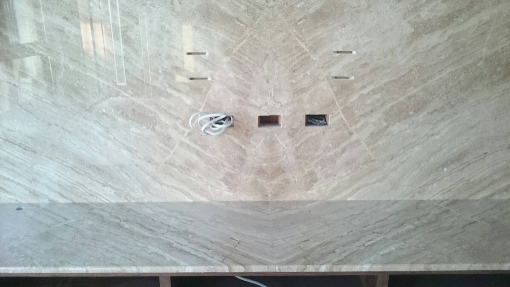 大理石電視牆面及檯面