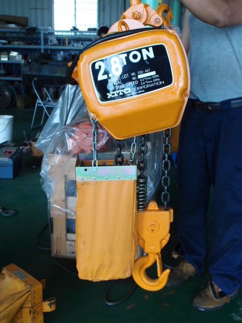 2.8噸電動鏈條吊車