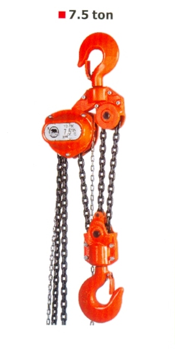 手拉鍊條吊車