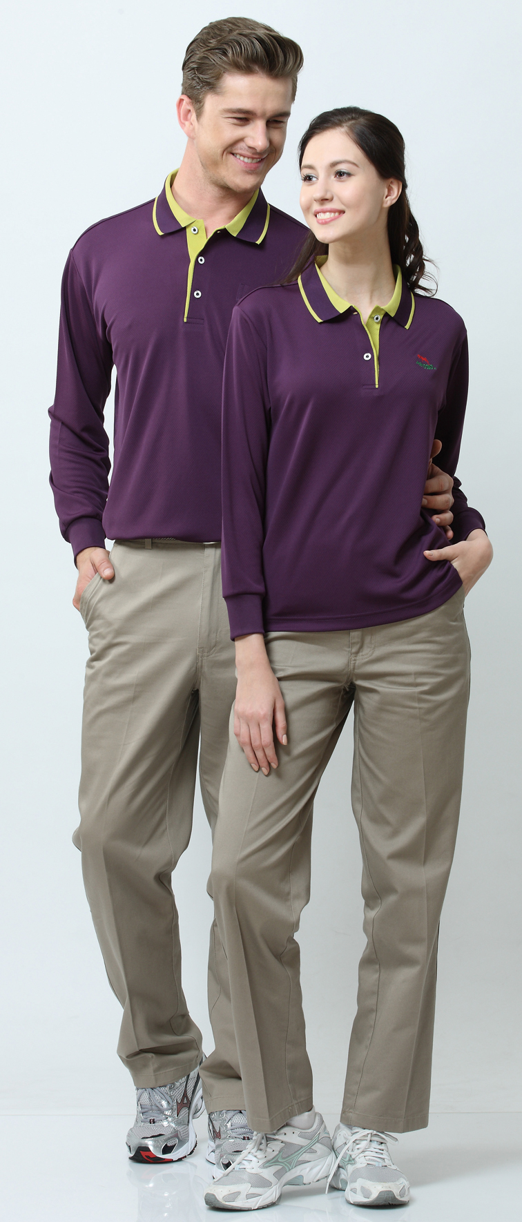 PT142736男版PK14276女版長袖POLO衫