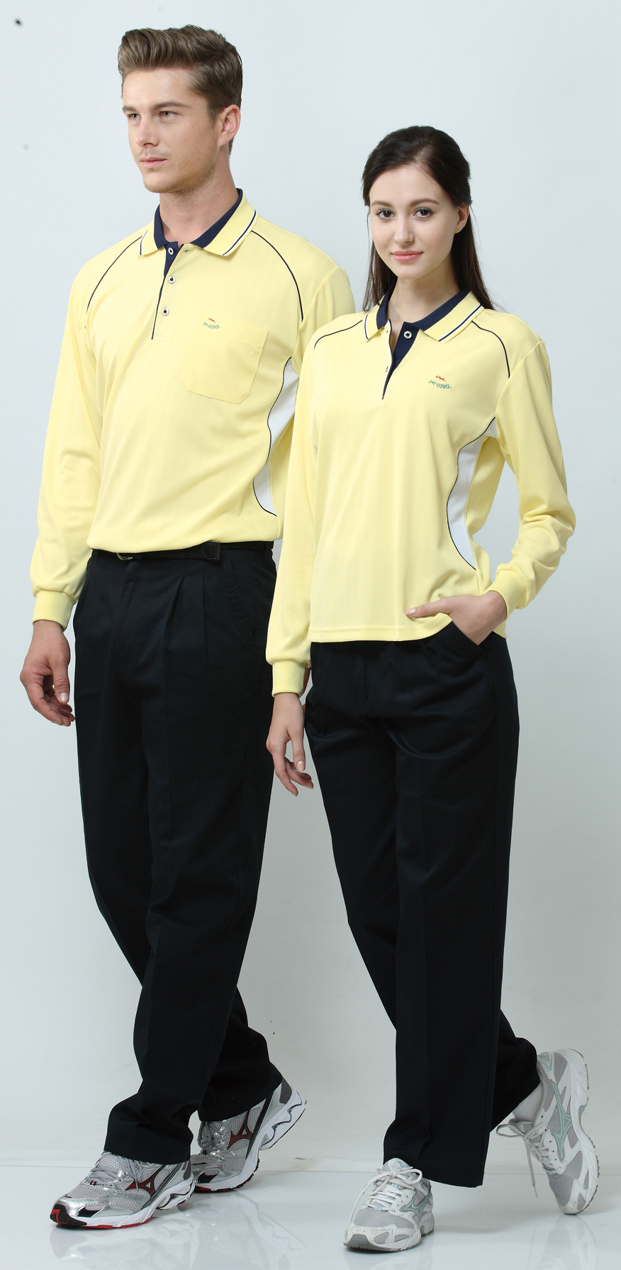 PT142813男版PK142863女版長袖POLO衫