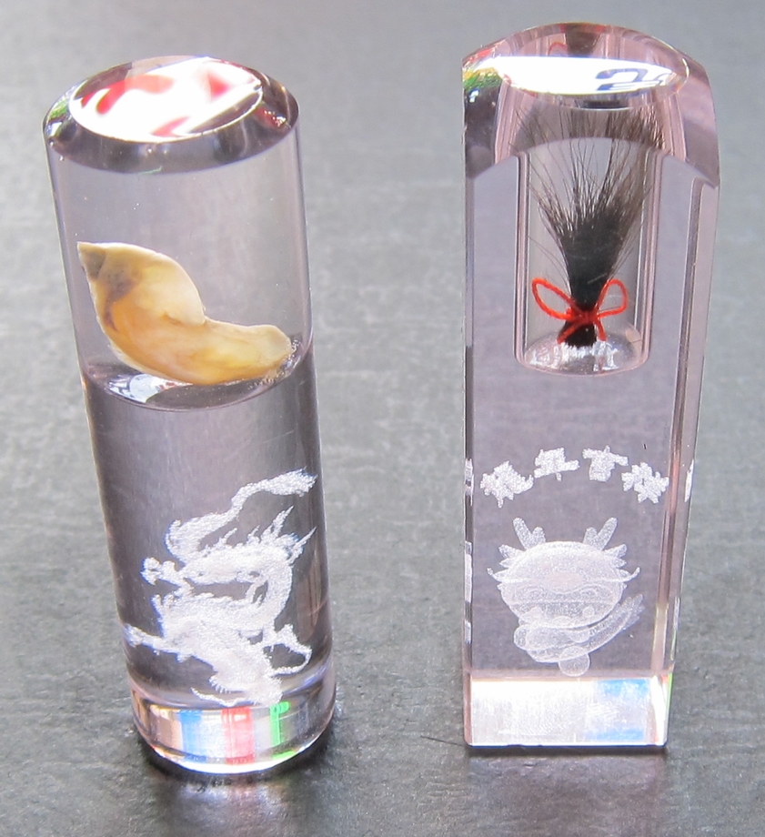 生肖粉水晶方圓髮臍印章(粉色人氣佳)