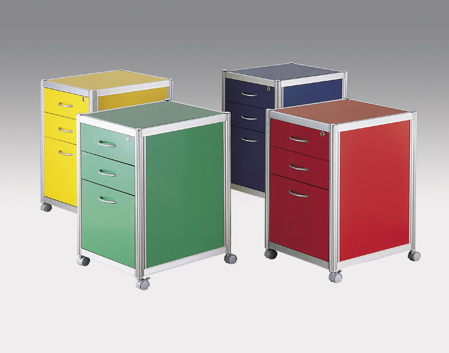 雅曼達多彩活動櫃