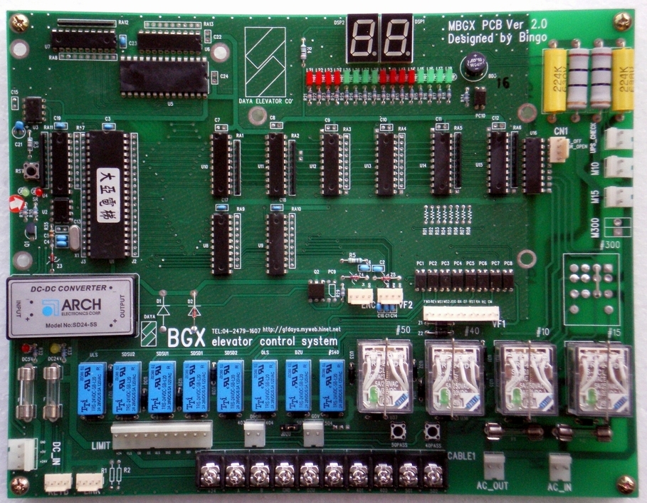 控制系統銷售-MBGX機房主控基板