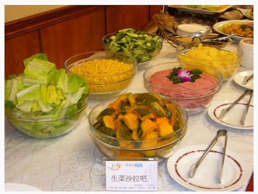 蔬果沙拉吧