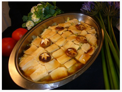 御鮑蠔油佐開陽白菜H4