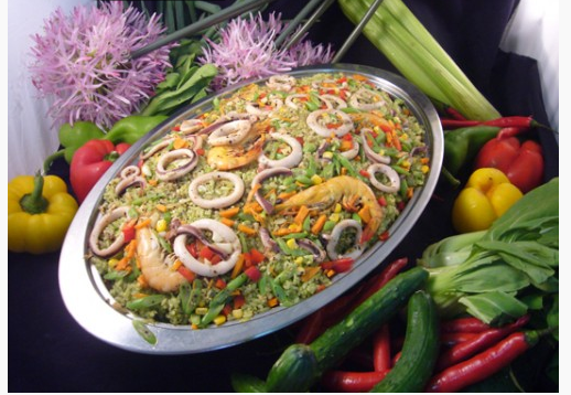 西班牙海鮮薑黃飯A1