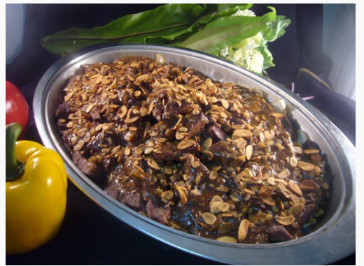 沙朗牛排佐紅酒醬汁B1