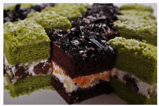 黑森林+宇治抹茶