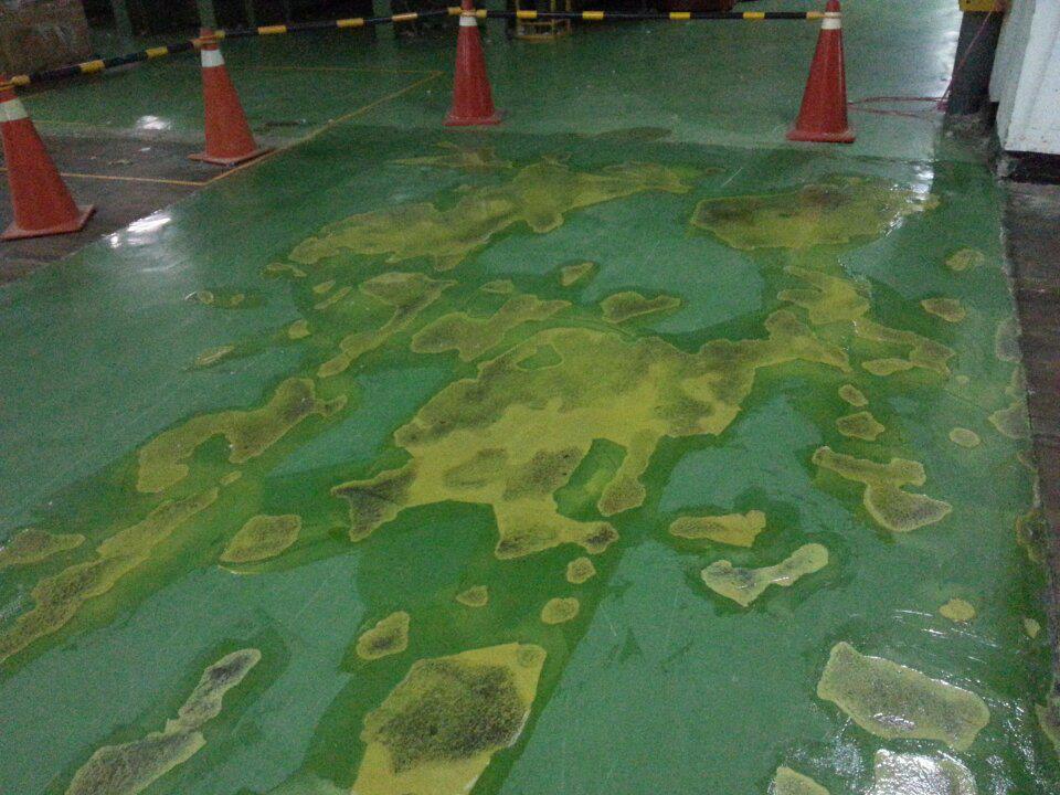 紡織工廠施做EPOXY環氧樹脂地坪工程