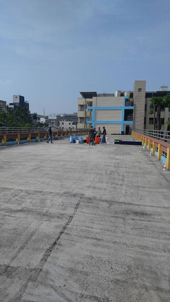 高雄福×國小PU跑道施工