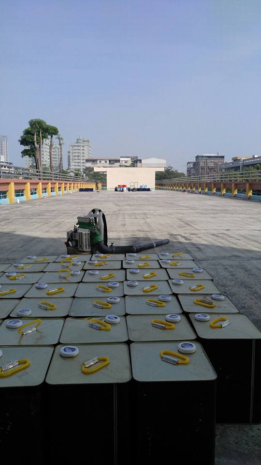 高雄福×國小PU跑道施工