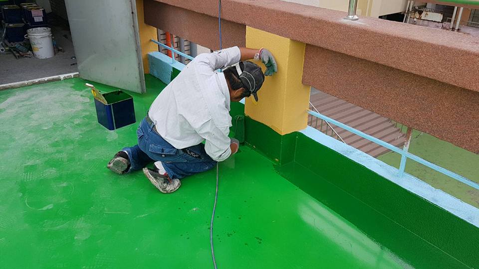 高雄福×國小PU跑道施工