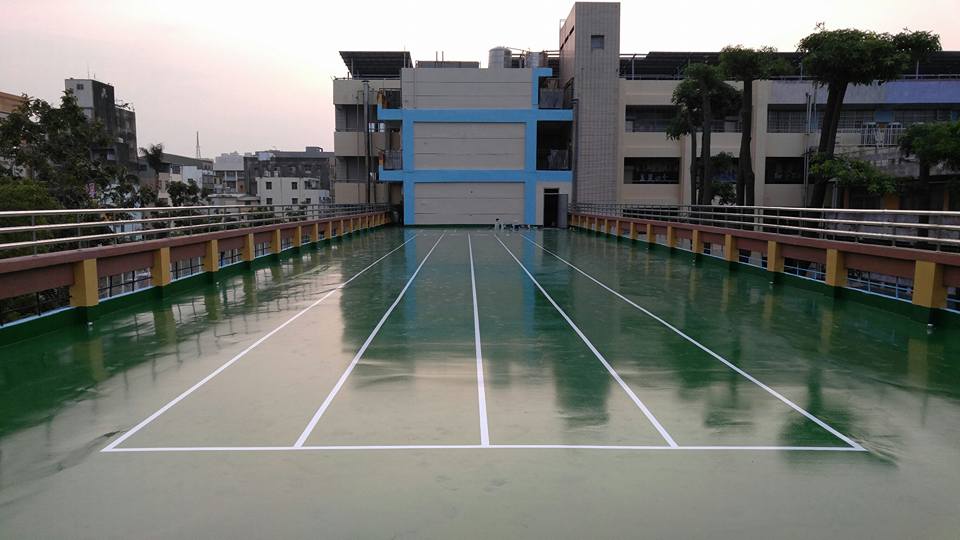 高雄福×國小PU跑道施工